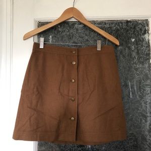 Madewell miniskirt with buttons - 4